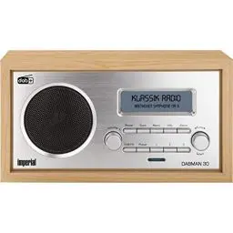 Produktbild: Imperial 22-130-00 Dabman 30 Digitalradio (DAB+/DAB/UKW, Aux In, inkl. Netzteil) braun