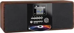Produktbild: Imperial 22-235-00 Dabman i200 Internet-/DAB+ Radio mit CD-Player (Stereo Sound, UKW, WLAN, Aux In, Line-Out, Kopfhörer Ausgang, Inklusiv Netzteil) braun