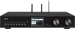Produktbild: Imperial DABMAN i560 CD - HiFi Anlage mit Verstärker und CD Player - Internetradio/Digitalradio (DAB+ / DAB/UKW/WLAN/LAN, HDMI ARC, Bluetooth senden und empfangen, Streaming Dienste) schwarz