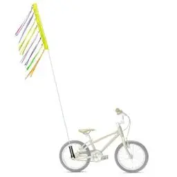 Produktbild: IMPPTE Fahrradfahne 180cm Sicherheitswimpel Fahrrad Wimpel Kinder Fahne Kinderfahrrad Fahrradwimpel Fahne Fahrrad Wimpel Reflektierend Gelb für Im Freien Radfahren