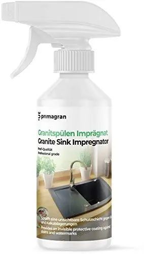 Produktbild: Imprägniermittel für Granitspülen 250 ml, Imprägnierung und Hydrophobisch Oberfläche, Schutz vor Schmutz und Flecken, Pflegeprodukt von Primagran