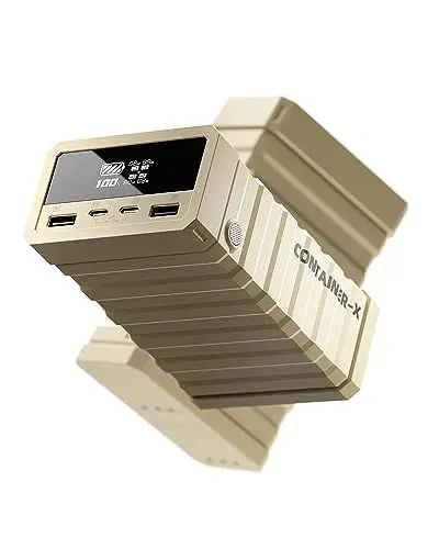 Produktbild: imuto 100W Power Bank 26800mAh Powerbank mit 4 Anschlüsse USB C externer Akku mit Digitales Display, kompatibel mit MacBook Pro/Air, iPhone 16/16 Pro /16 Pro Max/15/14, Galaxy S24
