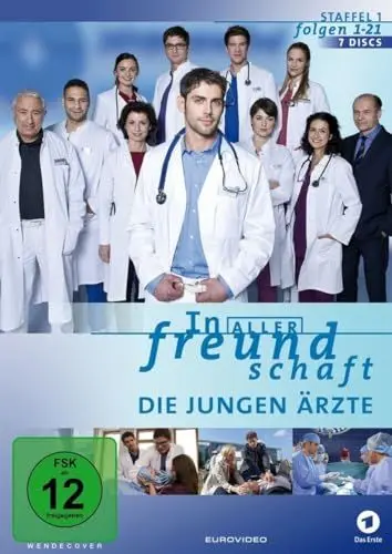 Produktbild: In aller Freundschaft - Die jungen Ärzte - Staffel 1.1/Folgen 1-21 (7 DVDs)