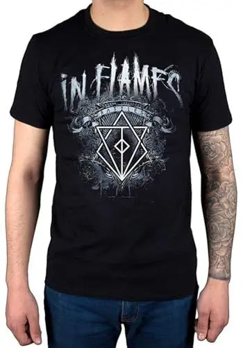 Produktbild: in Flames The Battles Crest t-Shirt only for The Week Deliver us Rusted Black S