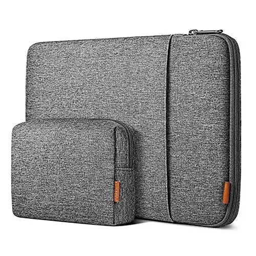 Produktbild: Inateck 360° Rundumschutz Laptoptasche Hülle Kompatibel mit 13 Zoll MacBook Air M4/M3/M2/M1 2025-2018 A3113 A2681 A2337, 13 Zoll MacBook Pro M2/M1 2022-2016 A2686 A2338