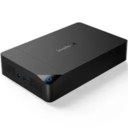 Produktbild: Inateck Festplattengehäuse 3.5 USB 3.0, Externes HDD Gehäuse für 2,5”/ 3,5” SATA HDD und SSD, Unterstützt UASP und maximal 20 TB Laufwerke, 12 V/ 2A Netzteil