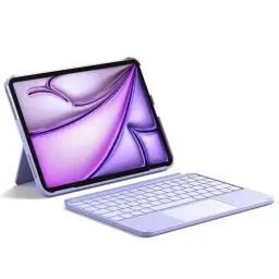 Produktbild: Inateck Hülle mit Tastatur, Ultraleichte Tastatur für iPad 10 Generation, iPad Air 6 11 Zoll 2024, iPad Air 5/4 10.9 Zoll, iPad Pro 11 4/3/2/1 Gen, Abnehmbar, mit Touchpad, QWERTZ, KB04122