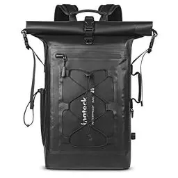 Produktbild: Inateck RollTop Rucksack Herren 30-35L wasserdichter multifunktionaler Organizer mit abnehmbarem Schulterriemen Auslassventil wasserdichtem Reißverschluss Für Radfahren Outdoor Wandern