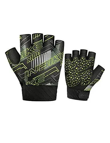 Produktbild: INBIKE Fahrrad Handschuhe Herren Touchscreen Fahrradhandschuhe Rennrad Mountainbike Radsport Bekleidung,Grün,XL