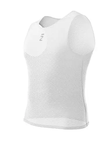 Produktbild: INBIKE Herren Ärmellose Funktionsunterhemd Fahrrad Shirt Unterhemd Unterwäsche Schnelltrocknend Atmungsaktiv Tank Tops Weste Sommer Fahrradbekleidung Sporthemden Fahrradtrikot Weiß 3XL