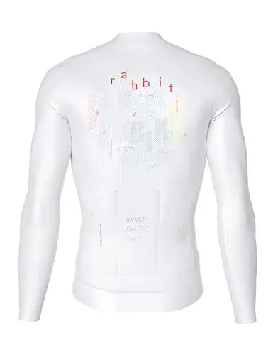 Produktbild: INBIKE Radtrikot Herren Langarm mit 3 Taschen Fahrradtrikot Elastisch Atmungsaktiv Schnell Trocknen Hautfreundlich 2XL
