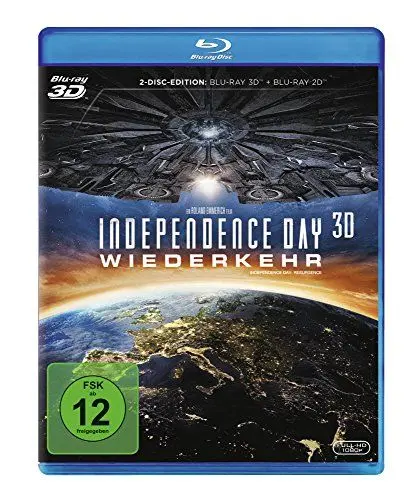 Produktbild: Independence Day: Wiederkehr (3D Blu-ray)