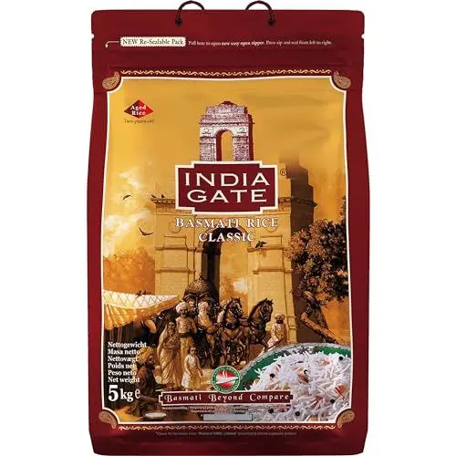 Produktbild: INDIA GATE - Basmati Reis Classic - (1 X 5 KG)