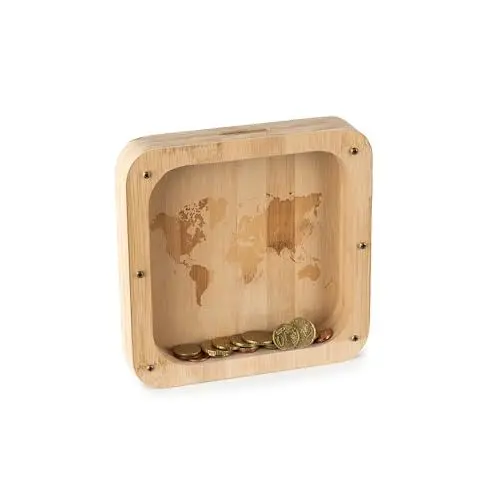 Produktbild: Industor® Spardose Holz - Geld Organizer für Kinder und Erwachsene - Spardose Kinder und Spardose Deko