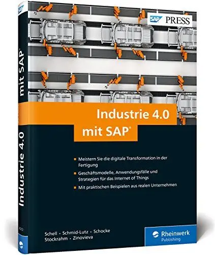 Produktbild: Industrie 4.0 mit SAP: Digitale Transformation und das Internet of Things (IoT) (SAP PRESS)