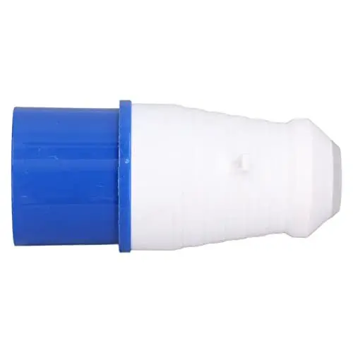 Produktbild: Industriesteckdose 3-poliger Wasserdichter Stecker Wasserdichte Steckdose 32A CEE 220-250V Blau (HR-023 (männlich))