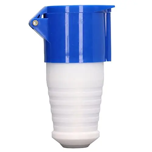 Produktbild: Industriesteckdose Industriesteckdose 3-polig IP44 Wasserdichter Stecker 32A CEE-Steckdose EU-Stecker 220-250V Blau für die Industrie(HR-223 (female))