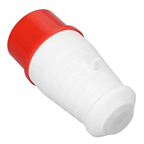 Produktbild: Industriestecker, 5-poliger CEE-Buchsenstecker IP44 Wasserdicht, Verhindert Alterung, Industriesteckverbinder, Rot, für Campingwagen, 16 A, 220‑380 V(HR-015 männlich)