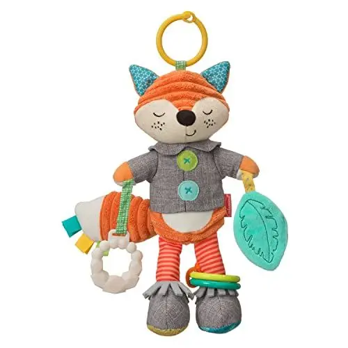 Produktbild: Infantino 316311 Fox Babyspielzeug, sensorisches Spielzeug, Baby-Aktivitätsspielzeug, Mehrfarbig