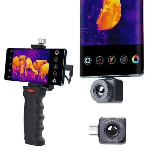 Produktbild: InfiRay One XH09 Wärmebildkamera für Android Typ-C,Thermische Auflösung, X2 Nachtsichtgeräte Wärmebild Monocular für Jagd Hoch IR Auflösung, Hirsche auf 870 m sehen, 50Hz, IP65 Nachtsichtgerat