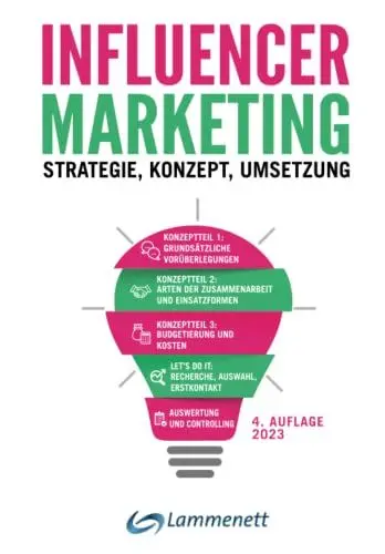 Produktbild: Influencer-Marketing: Strategie - Konzept - Umsetzung. Incl. rechtlicher Rahmen, viele echte Praxisbeispiele, Plattformen- und Tool-Übersicht.