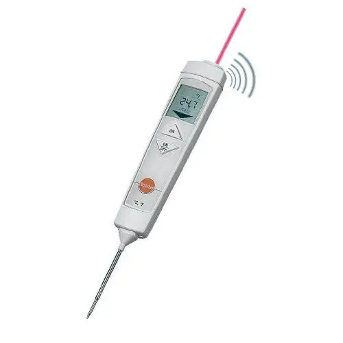 Produktbild: testo 826-T4 Infrarot-Thermometer Optik 6:1-30 - +300 °C Kontaktmessung