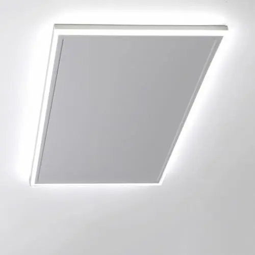 Produktbild: Infrarotheizung Deckenmontage 840 Watt, Infrarot Deckenheizung mit LED Licht Beleuchtung, Infrarotheizung Decke mit Thermostat Fernbedienung, Elektroheizung Heizplatte Heizpaneel Heizkörper 128x63cm