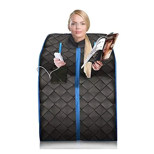 Produktbild: KOROBIE Infrarot-Saunadecke Sauna für Luxussauna SPA Slimming Persönlicher Saunabaum-Klappstuhl Fernsteuerbar