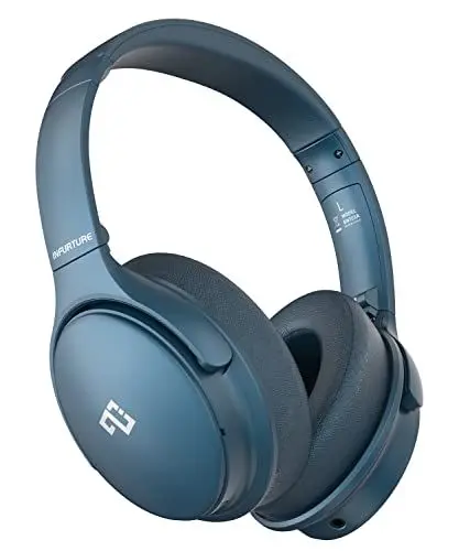 Produktbild: INFURTURE Noise Cancelling Kopfhörer Bluetooth 5.0,Drahtlose Over-Ear-Kopfhörer,Hi-Fi-Stereo-Tiefbass,Geräuschunterdrückung,Schnellladung 40H Spielzeit für TV, Reisen,Home Office