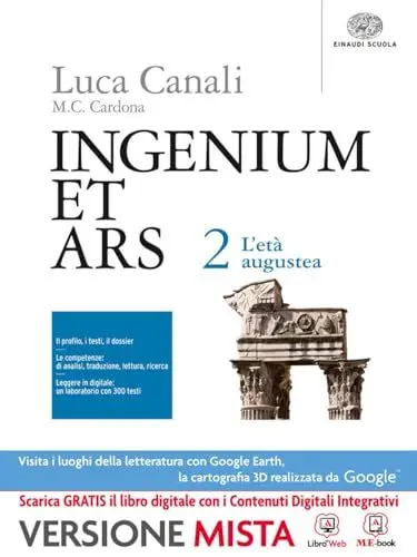 Produktbild: Ingenium et ars. Per i Licei. Con e-book. Con espansione online. L'età augustea (Vol. 2)