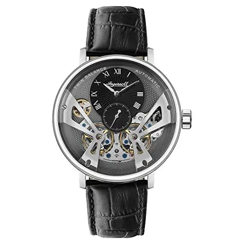 Produktbild: Ingersoll Herren Analog Automatik Uhr mit Leder Armband I13103