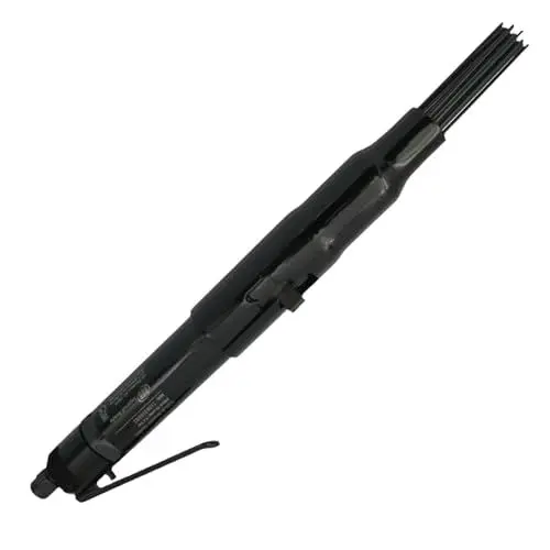 Produktbild: Ingersoll Rand 125-A Nadelentroster, Druckluftbetrieben - 4800 Schläge pro Minute, 19 Rundnadeln - Lange Lebensdauer, Effizienter Rost- & Farbentferne
