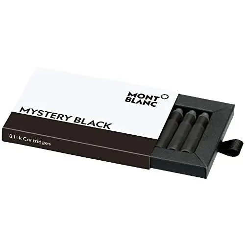 Produktbild: INK,128197,CART AA8MYSTERY BLACK1PACK8CART PF MarkeMontblanc