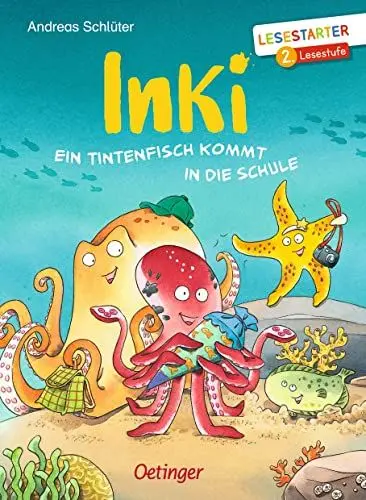 Produktbild: Inki. Ein Tintenfisch kommt in die Schule: Lesestarter. 2. Lesestufe