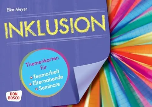 Produktbild: Inklusion: Themenkarten für Teamarbeit, Elternabende und Seminare
