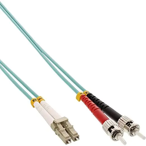 Produktbild: InLine 88507O LWL Duplex Kabel, LC/ST, 50/125µm, OM3, 7,5m