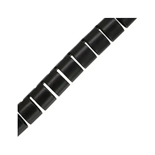 Produktbild: InLine® Flexibler Kabelkanal/Kabelschlauch 10m, schwarz, 10mm