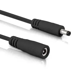 Produktbild: InLine - DC Verlängerungskabel, Universal Netzteil Verlängerungskabel für LED Streifen, Überwachungskameras, Drucker, Router, Switches UVM., DC Stecker/Buchse 3,5 x 1,35mm, schwarz, 1m