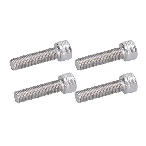 Produktbild: Innensechskantschraube, 1,25 mm Innensechskantschraube, A2-70 Edelstahl für den Bau für Heimwerker für Modellliebhaber für die Automobilindustrie(M10*40)
