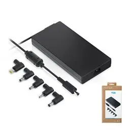 Produktbild: Innergie T28 280W 240W 230W 200W Gaming Laptop Netzteil Universal Ladegerät mit Kabel und 5 Steckern, kompatibel mit Acer ASUS Dell Alienware HP Lenovo MSI und mehr Laptop Marken