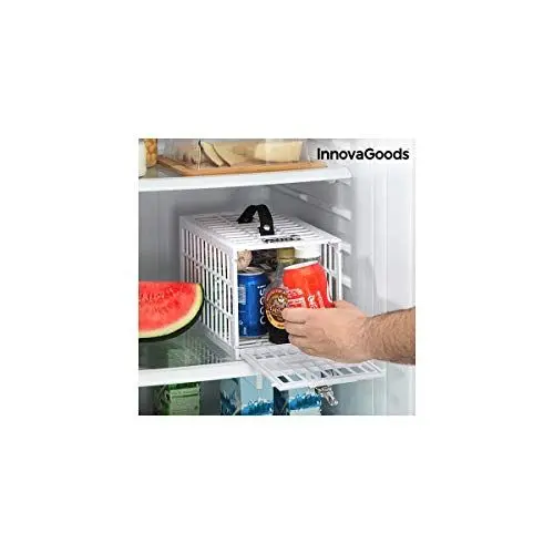 Produktbild: InnovaGoods Sicherheitsfach für den Kühlschrank Food Safe, Weiß