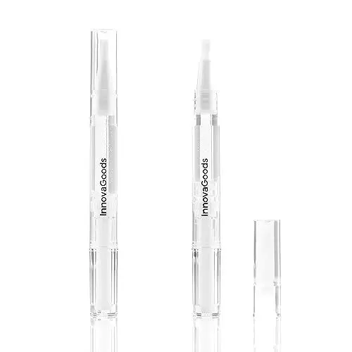 Produktbild: InnovaGoods - Witen Zahnaufhellungsstift 2er Set, Schnelle und sichere Zahnaufhellung, Schonend für den Zahnschmelz, Einfaches Auftragen mit Pinsel, Weiß, 2x 2 ml