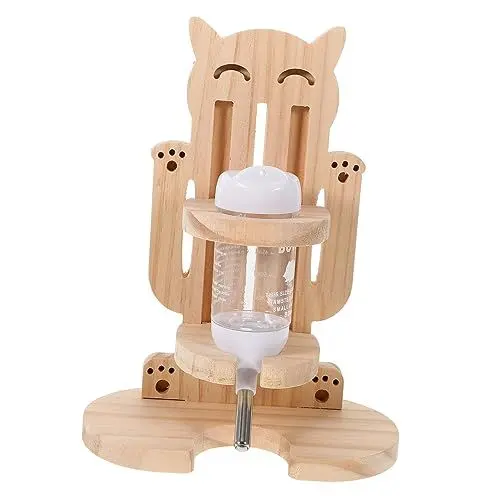 Produktbild: INOOMP 1satz Praktischen Hamster-wasserflaschen Mit Halterung Stehende Bequeme Trinklösung Für Kleine Tiere Wie Chinchillas Flasche Installieren Platzsparend Und Benutzerfreundlich