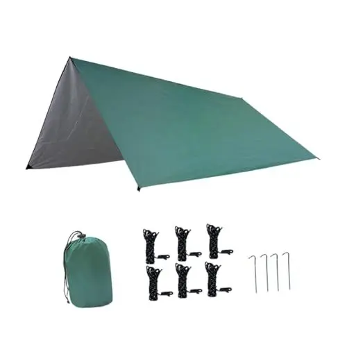 Produktbild: INOOMP Outdoor-reisezelt - Familienzelt Campingzelt Zum Wandern Mit Heringen Einfach Aufzubauen