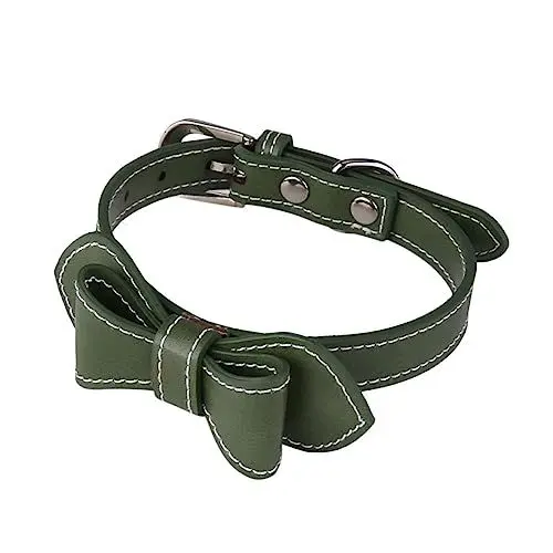 Produktbild: INOOMP 2St Haustierzubehör welpenhalsband Kitten Halsband Hunde Halstuch hundekragen katzenhalsbänder Trainingshalsbänder für Hunde Basic Haustier Hundehalsband PET-Pu-Kragen der Hund