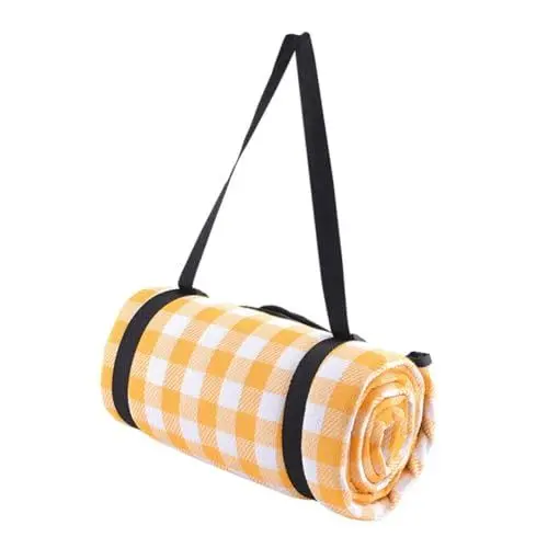 Produktbild: INOOMP 2St Strandmatte picknickdecke günstig spielmatte Kinder Picknickkissen zum Sitzen im Freien Sanddecke Bodenmatte für den Strand Camping Bodenmatte Drucken Teppich Lieferungen Acryl