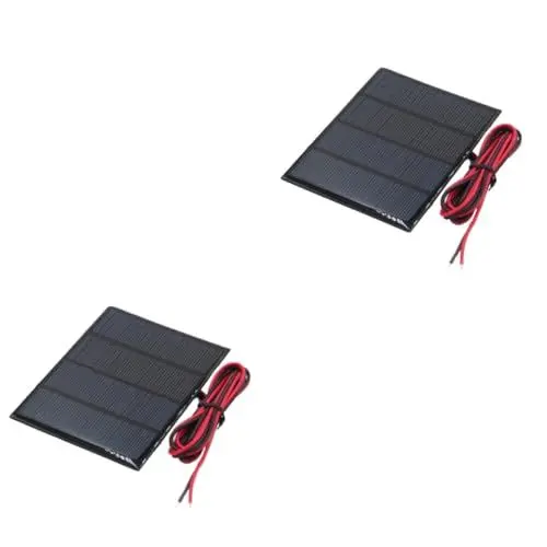 Produktbild: INOOMP 2St solar charger solarladegeräte solar ladestation ladegeräte für smartphones Tablet charger Handyladegerät Solarladegerät für Smartphones Solar-Ladegerät intelligent Solarplatten