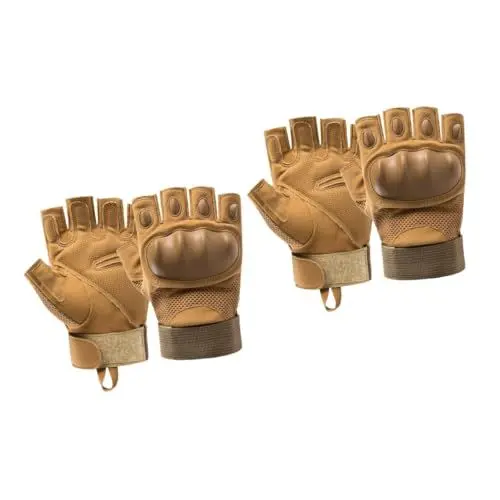 Produktbild: INOOMP 2 Paar Handschuhe befreien Fahrradhandschuhe Motorradhandschuhe für Herren Tennisschläger-Griptape-Handtuch japanischer Mini-Herd Fitness Handschuhe fitnesshandschuhe rutschfest