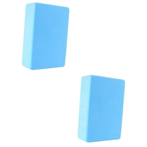 Produktbild: INOOMP 2 Stk Yoga-Stein zentimetrix yoga klotz yoga klötze kalanchoe tiefe Yoga-Ausrüstung Posen vertiefen Yoga-Blöcke Yoga-Block-Ziegel Eva-Yoga-Block Anti-Stress Hilfsstoffe Yoga-