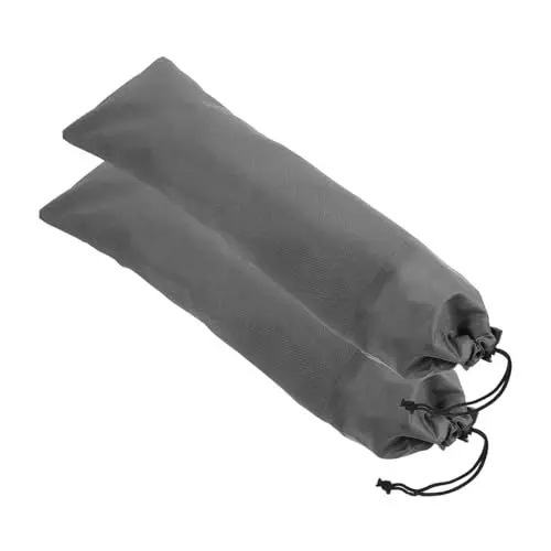 Produktbild: INOOMP 2 Stück Oxford Stoff Camping Nageltasche Tragbare Zelthering Organizer Leichte Aufbewahrungstasche für Campingzeltheringe für Outdoor Aktivitäten Platzsparendes Design